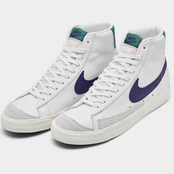 Nike Other - Nike Blazer Mid '77 VNTG Joker DO1157 100 White Court Purple Green Size 15 Mens